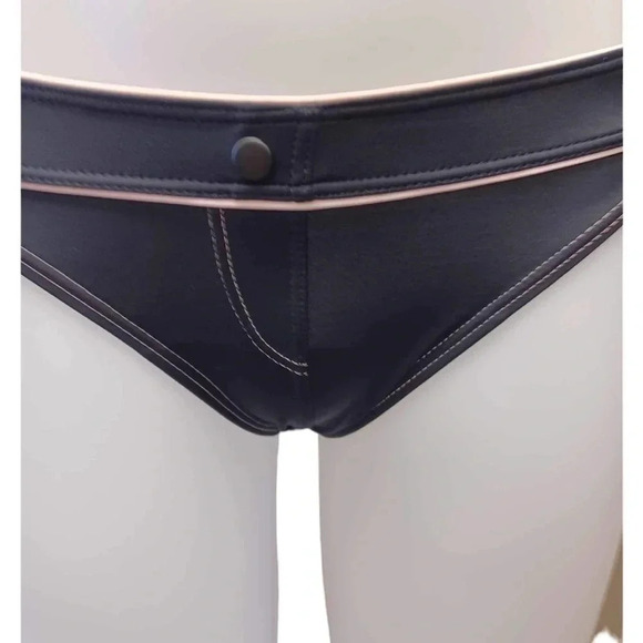 Gossip 2 Piece Black & Pink Bikini Size Small - Picture 3 of 8